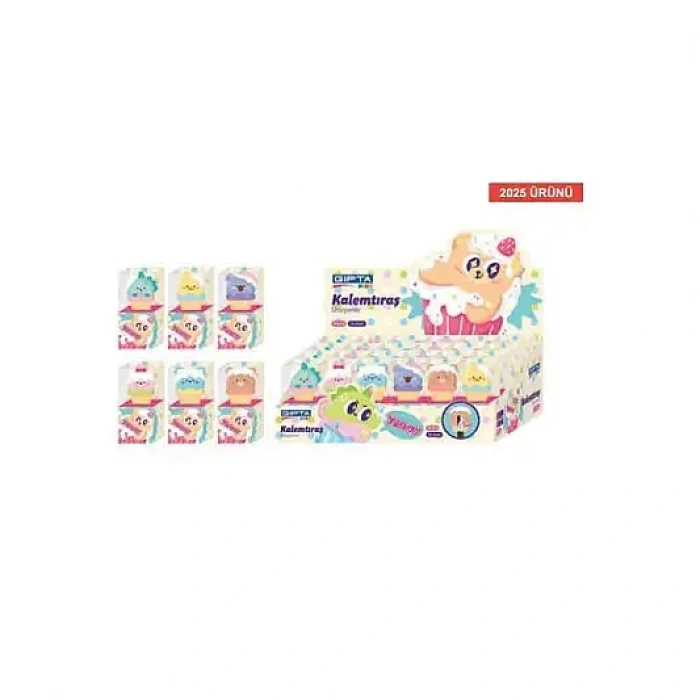 Gıpta Cupcake 3D Kalemtraş