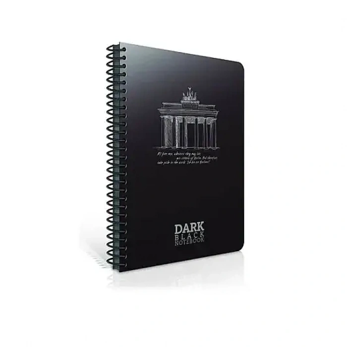 Gıpta Defter Dark A4 50 Yp Çizgili Pp Kapak