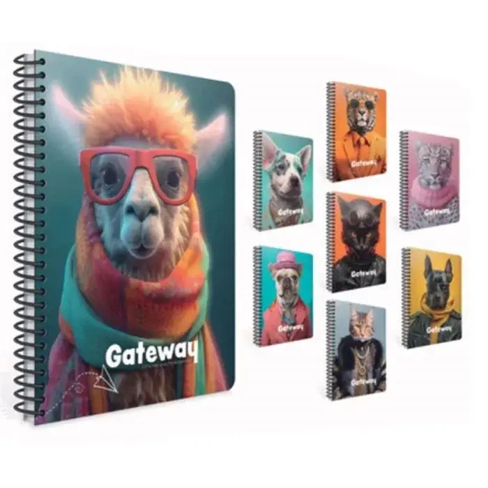 Gıpta İndx Çizgili Defter 140 Yp 17x24 Sert Kapak