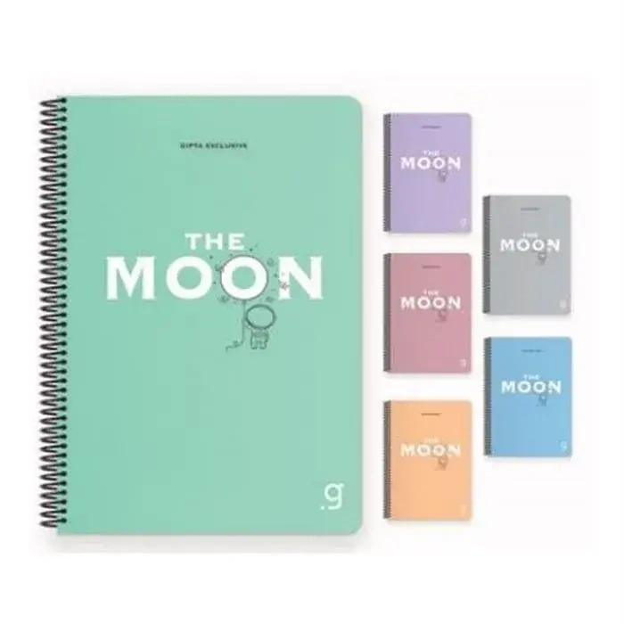 Gıpta İstanbul Çizgili Defter 80 Yp 17x24 Sert Kapak Spiralli