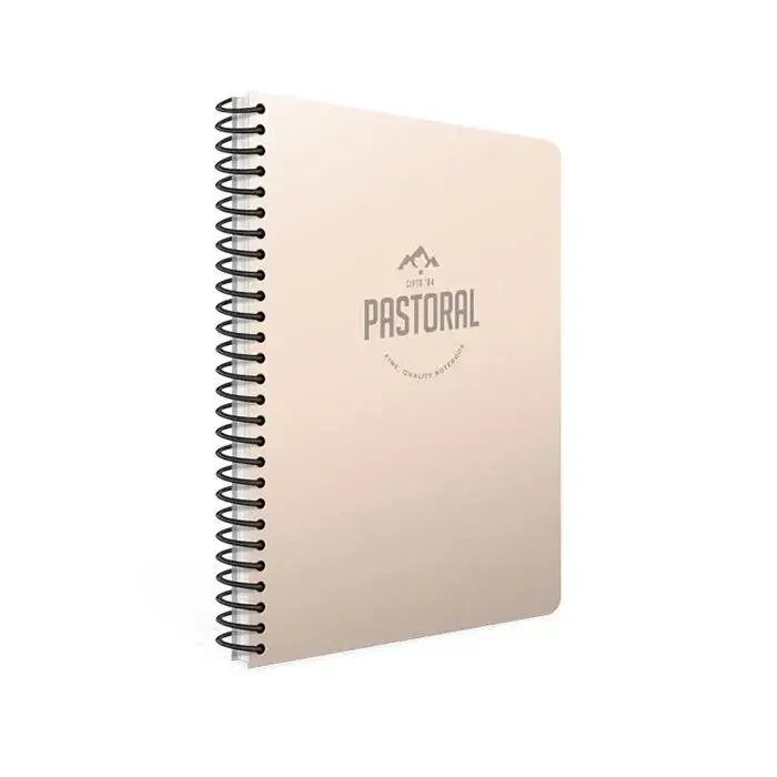 Gıpta Pastoral Kareli Defter 72 Yp A4 Plastik Kapak Spiralli