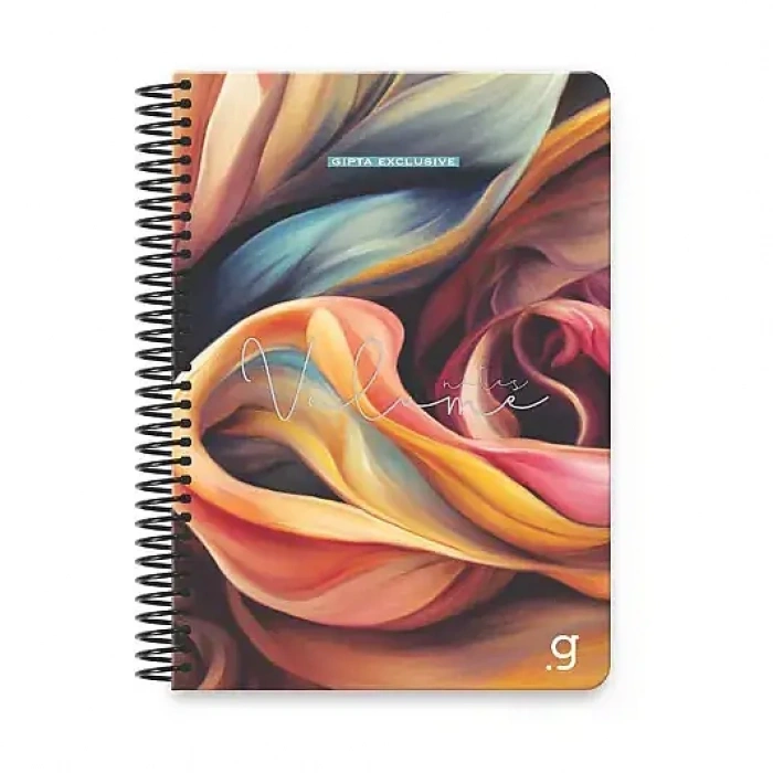 Gıpta Volume Kareli Defter 100 Yp 17 x 24 Sert Kapak Spiralli