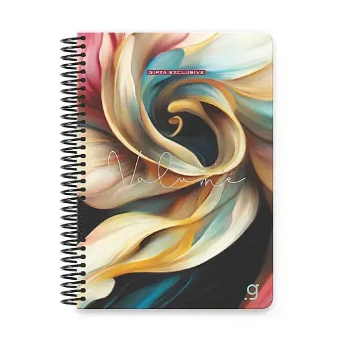 Gıpta Volume Kareli Defter 100 Yp 17 x 24 Sert Kapak Spiralli