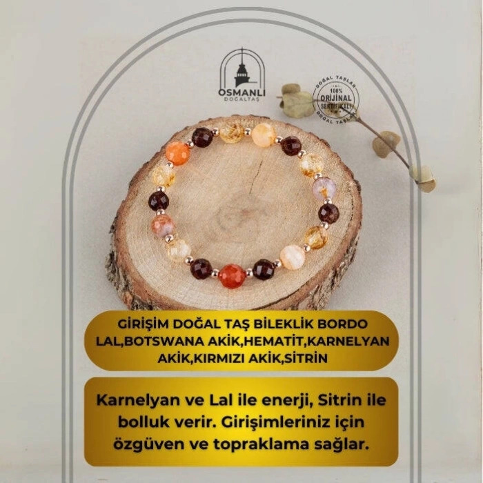 Girişim Doğal Taş Bileklik