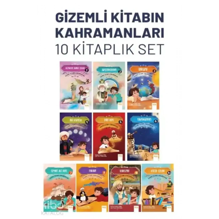 Gizemli Kitabın Kahramanları 10 Kitap Set