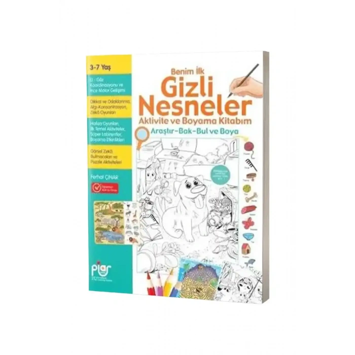 Gizli Nesneler Aktivite ve Boyama Kitabım