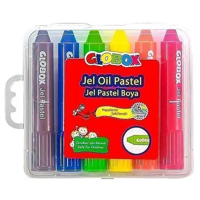 Globox Jel Pastel Boya 6 Lı