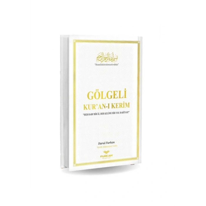 Gölgeli Beyaz Kuranı Kerim Orta Boy