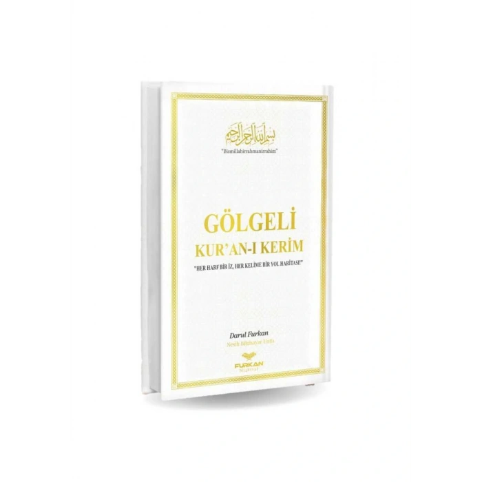 Gölgeli Beyaz Kuranı Kerim Orta Boy