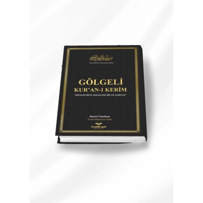 Gölgeli Siyah Kuranı Kerim Orta Boy