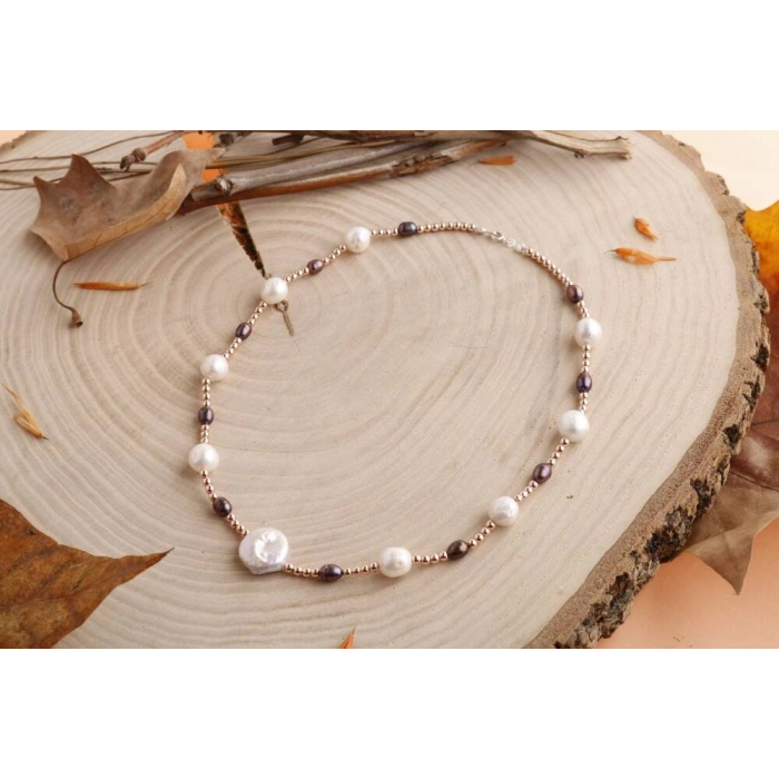 Gün Işığı, Hematit Aksesuar İnci Kolye