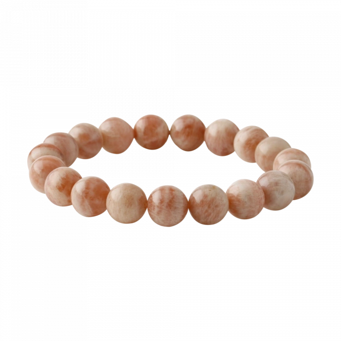 Güneş Taşı 10mm Doğal Taş Bileklik