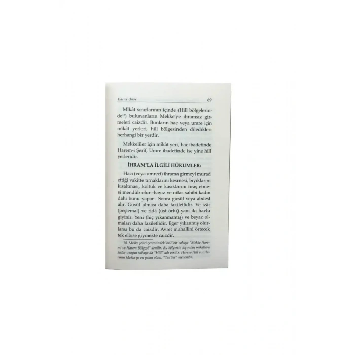 Hac Ve Umre Risalesi