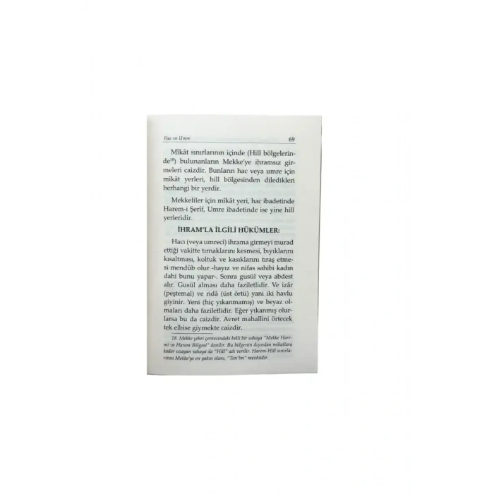 Hac Ve Umre Risalesi