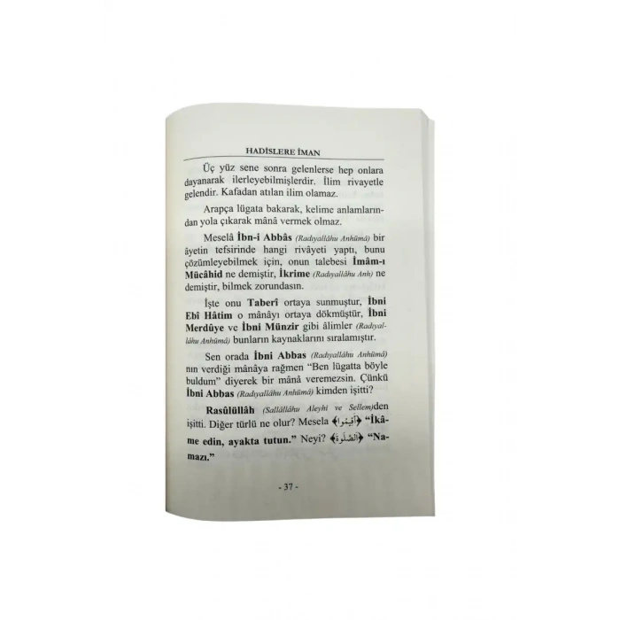 Hadislere İman