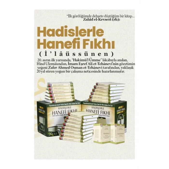 Hadislerle Hanefi Fıkhı 20 Cilt Takım