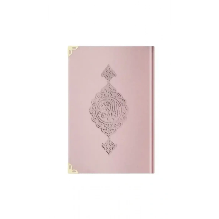 Hafız Boy Kadife Kuranı Kerim Pembe