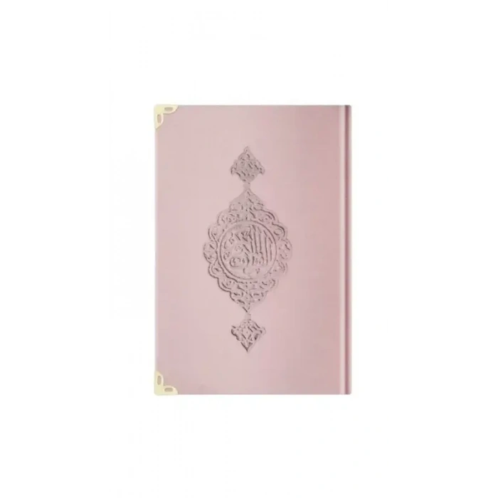 Hafız Boy Kadife Kuranı Kerim Pembe