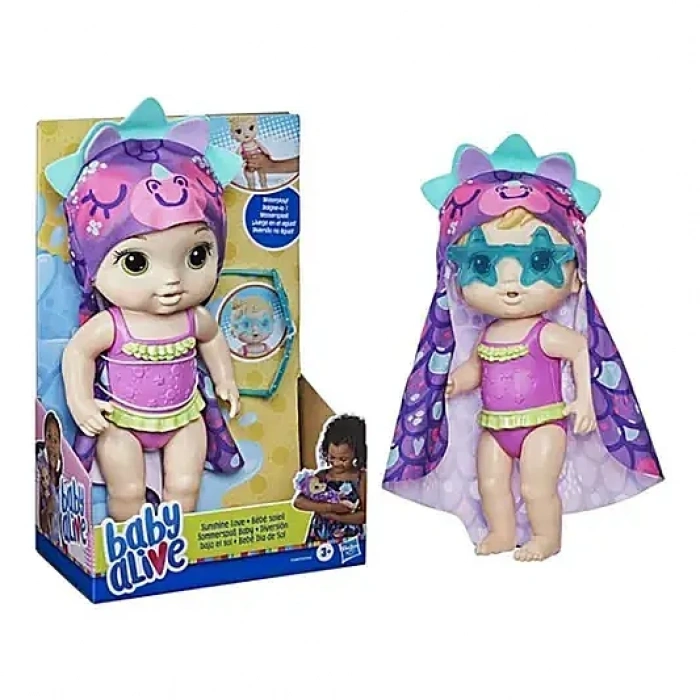 Hasbro Baby Alive Güneş Işığı Seven Bebeğim