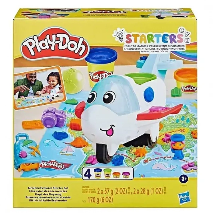 Hasbro Play-Doh Eğlenceli Uçak Başlangıç Seti
