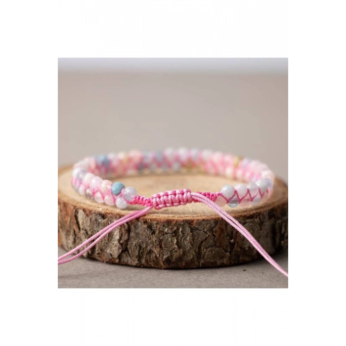 Helidor 3-4mm Çift Sıra Doğal Taş Bileklik