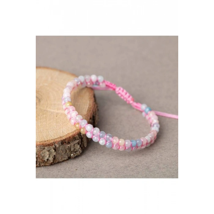 Helidor 3-4mm Çift Sıra Doğal Taş Bileklik