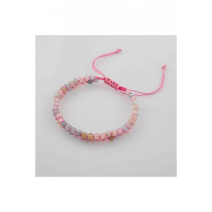 Helidor 3-4mm Çift Sıra Doğal Taş Bileklik