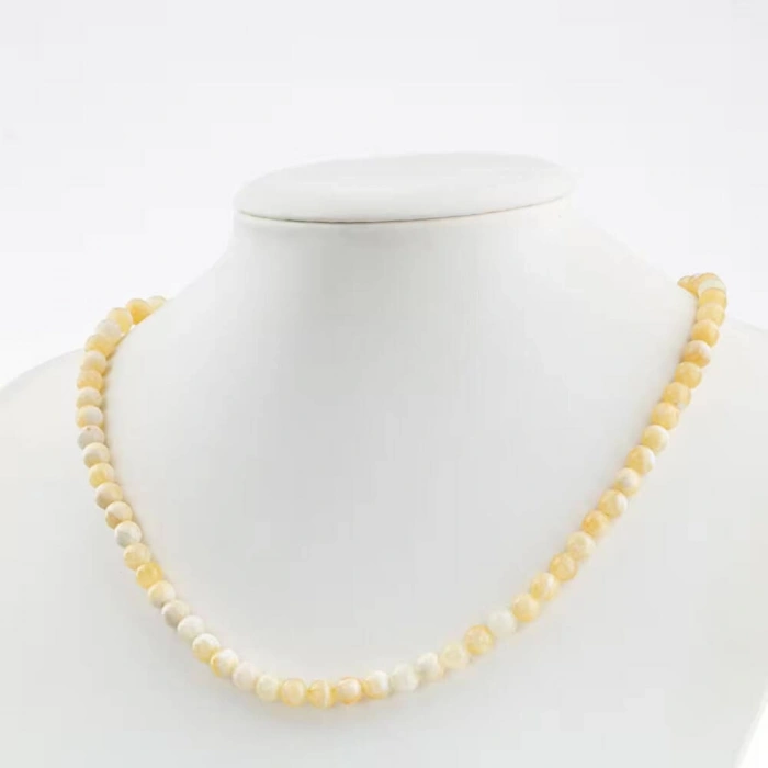 Helidor 6 mm Dizi Doğal Taş Kolye