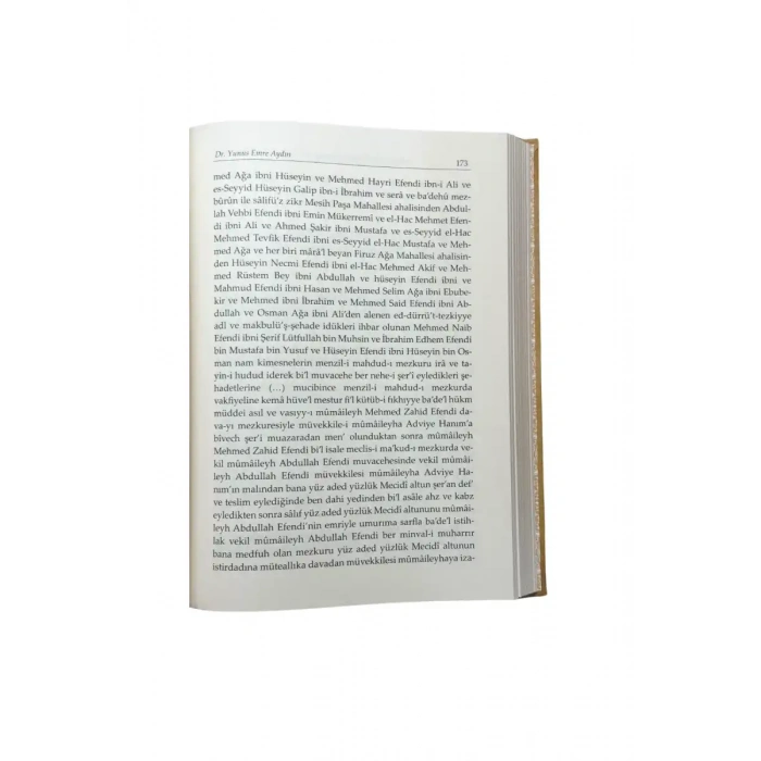 Heybetli Bir Osmanlı Allamesi Ali Haydar Efendi Hz. 1. Cilt - Ciltli