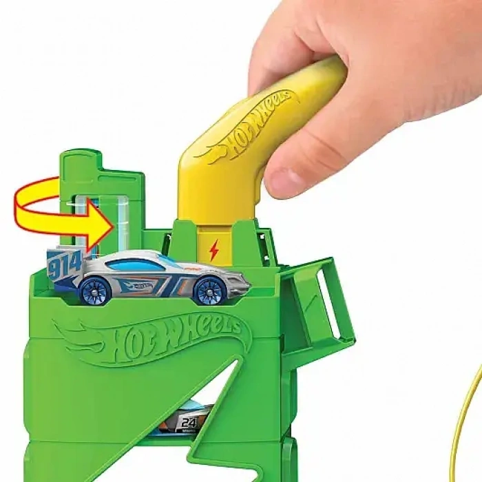 Hot Wheels Elektrikli Araç Şarj İstasyonu Oyun Seti