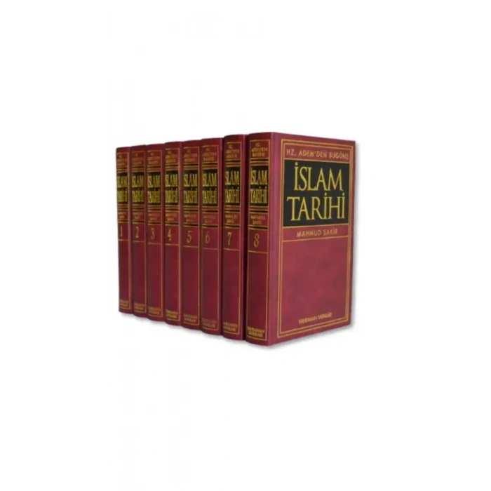 Hz. Ademden Bugüne İslam Tarihi 8 Cilt Takım - İthal Kağıt