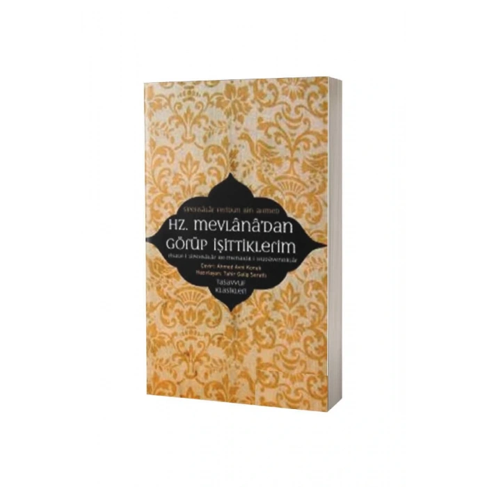 Hz. Mevlanadan Görüp İşittiklerim