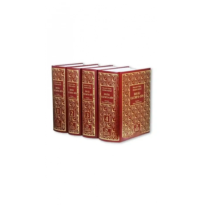 İhyau Ulumiddin Tercümesi 4 Cilt Takım - Cilt Bezi