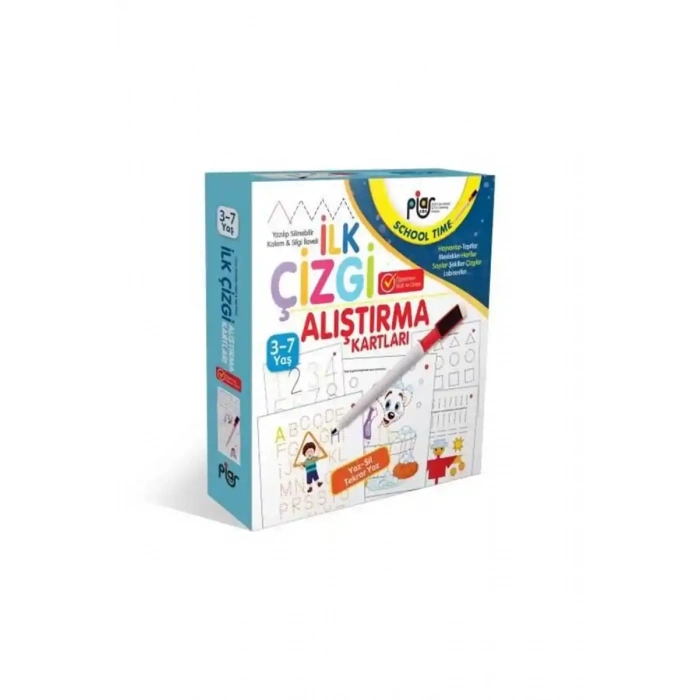 İlk Çizgi Alıştırma Kartları