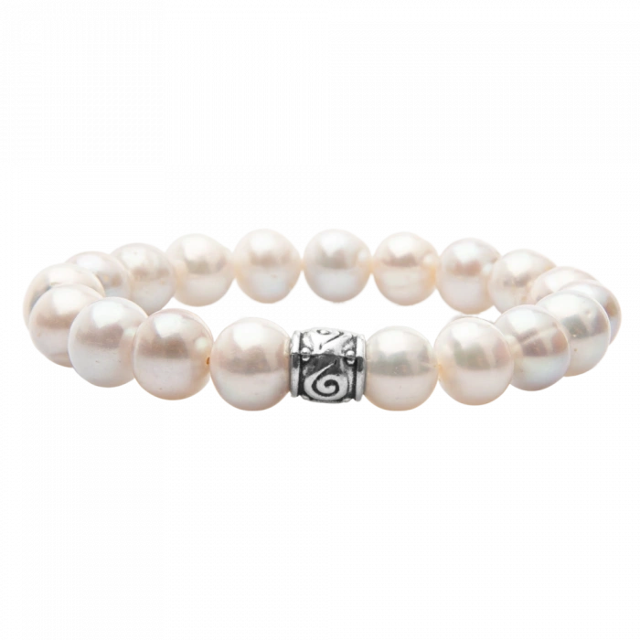 İnci 10mm Doğal Taş Bileklik
