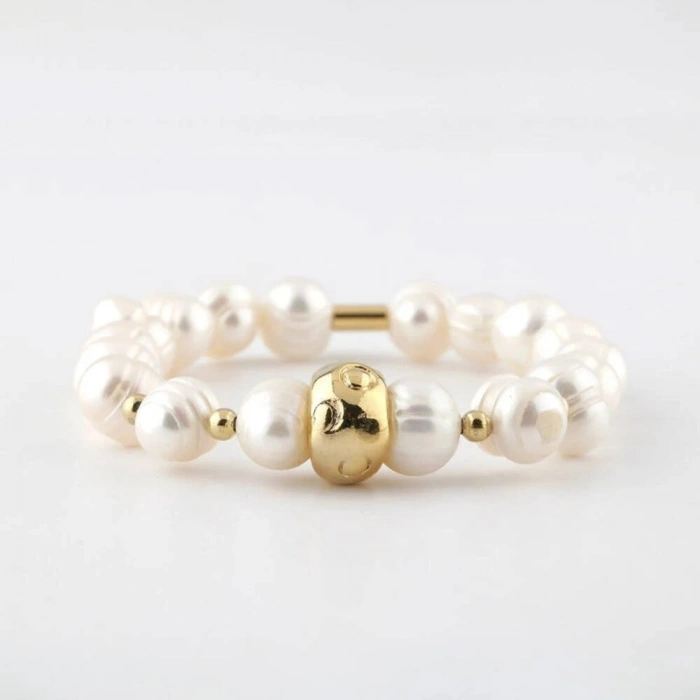 İnci Doğal Taş Bileklik