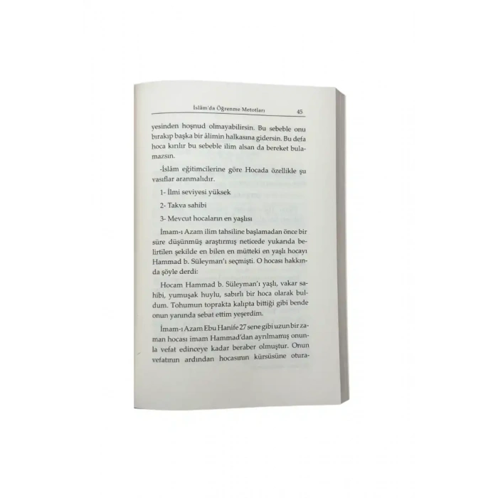 İslamda Öğrenme Metotları