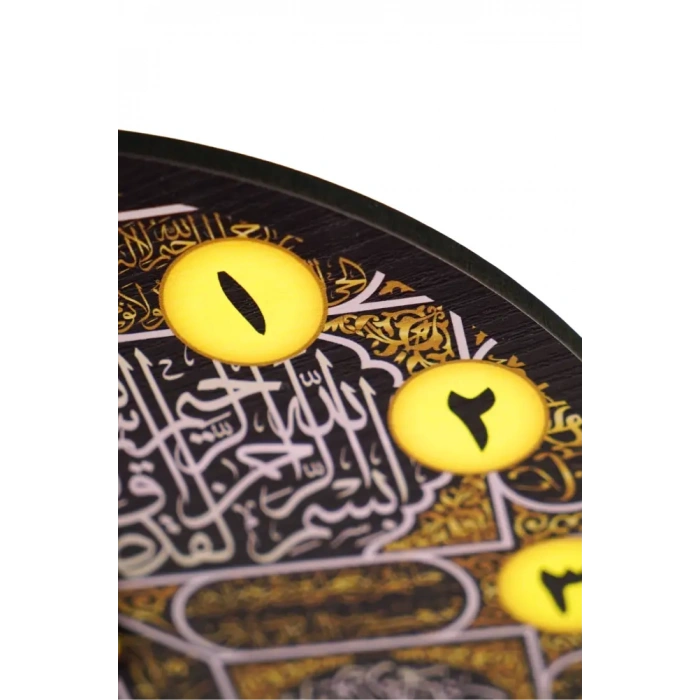 Kabe Kapısı Desenli Duvar Saati 30x30 cm