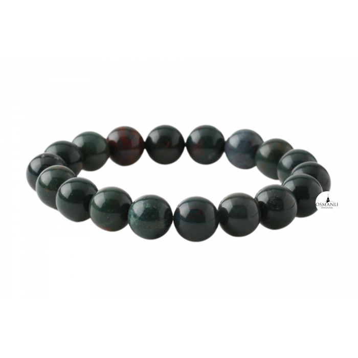 Kan Taşı 10mm Doğal Taş Bileklik