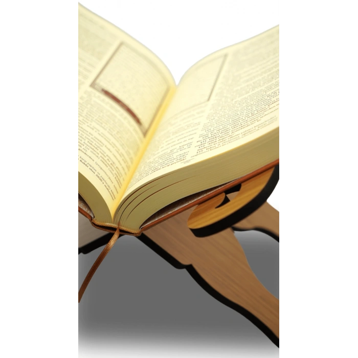 Kelebek Motifli Ahşap Rahle