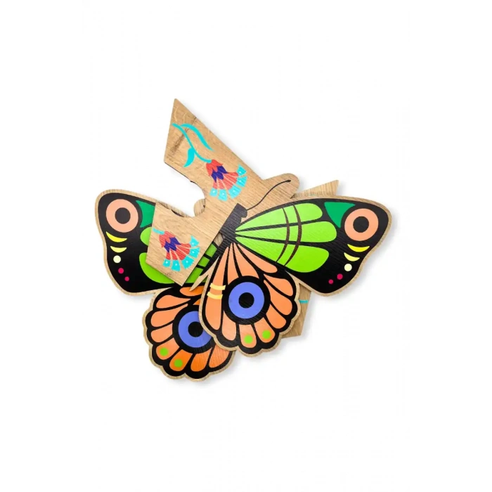 Kelebek Motifli Masaüstü Rahle