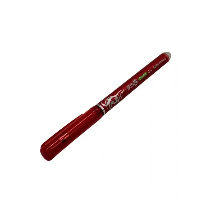 Kırmızı Silinebilir Jel Tükenmez Gölgeli Kuran Kalemi