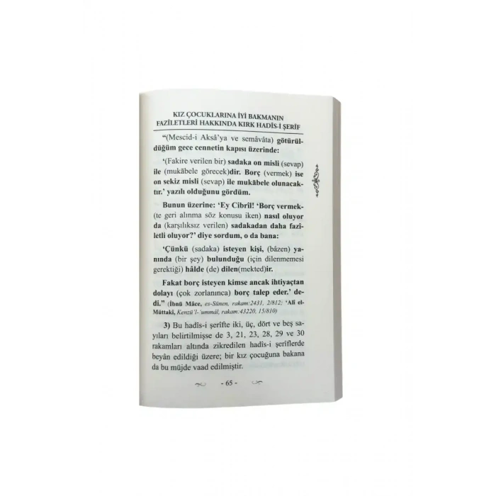 Kız Çocuklarına İyi Bakmanın Faziletleri