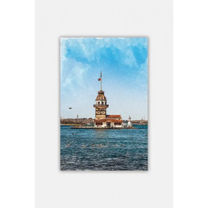 Kız Kulesi Mdf Tablo