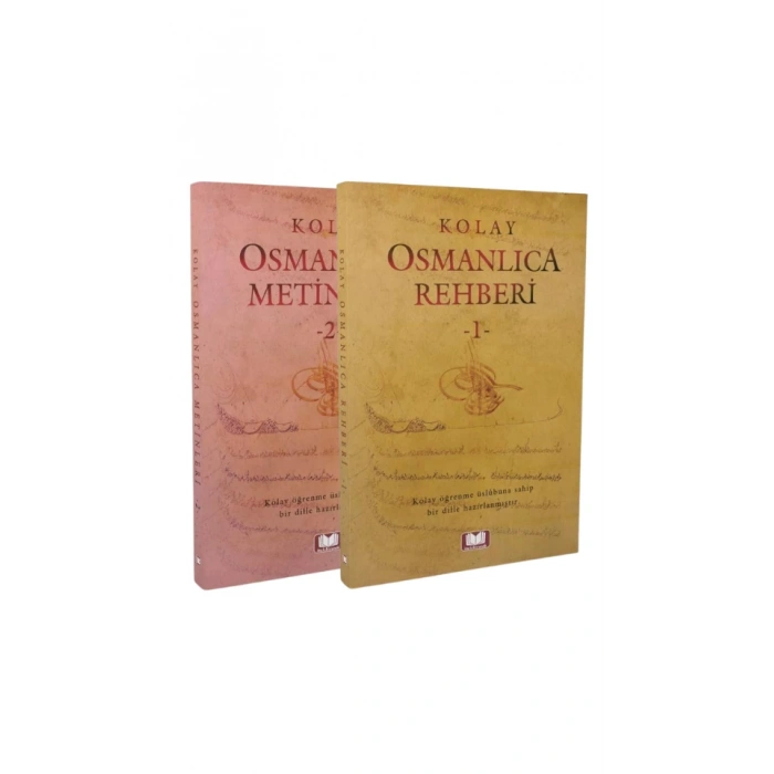 Kolay Osmanlıca Rehberi 2 Cilt Takım