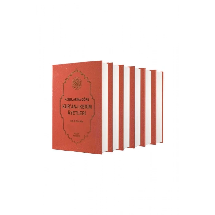 Konularına Göre Kuranı Kerim Ayetleri 6 Cilt Takım