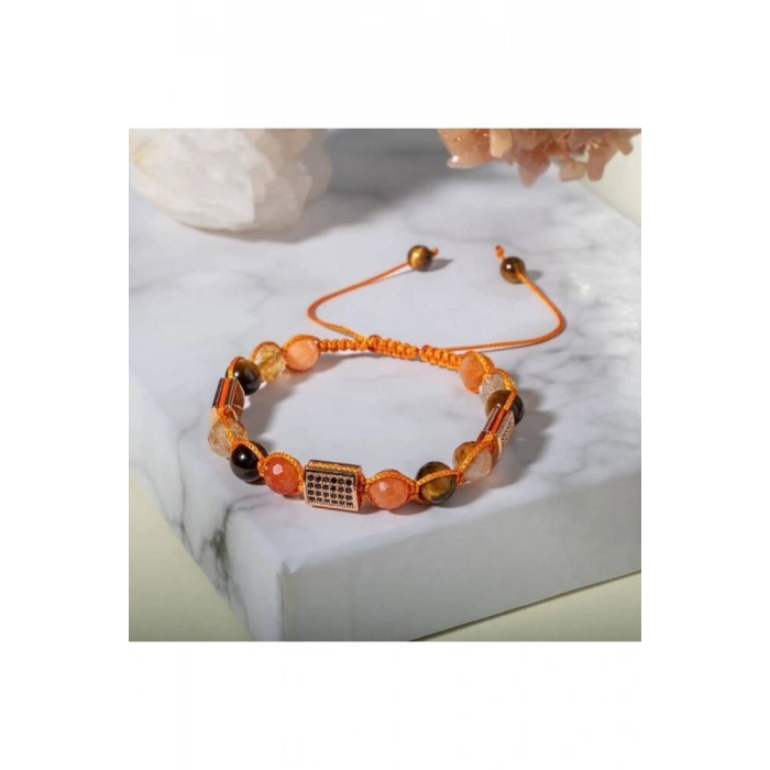 Koşulsuz Aşk Doğal Taş Zirkon Bileklik