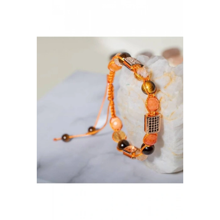 Koşulsuz Aşk Doğal Taş Zirkon Bileklik