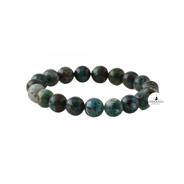 Krizokol 10mm Doğal Taş Bileklik