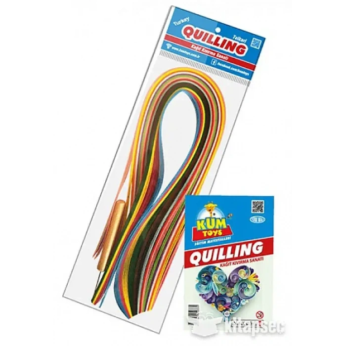 Kumtoys Kağıt Kıvırma Sanatı Quilling Kalın